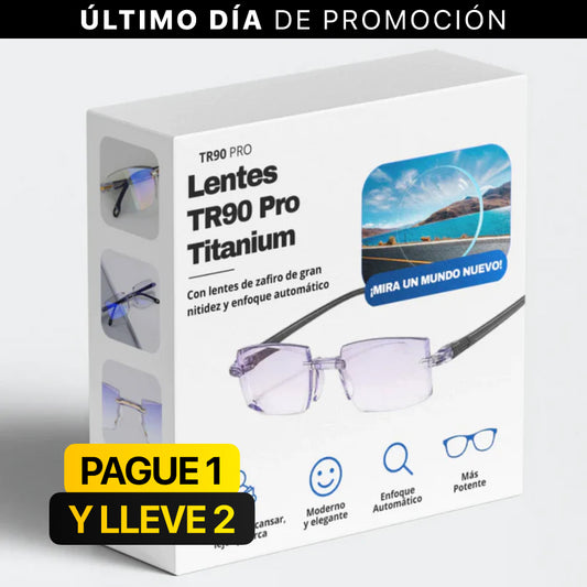 Gafas inteligentes TR90 Titanium Pro + estuche de regalo: ¡PAGUE 1 Y OBTENGA 2 SOLO HOY! 